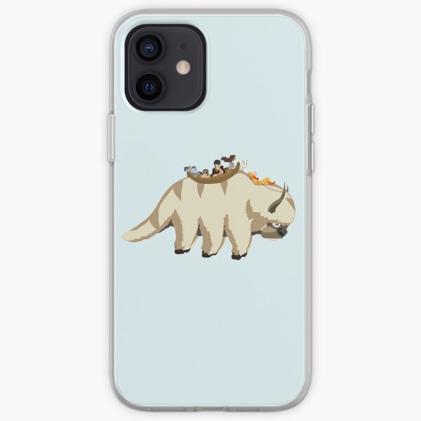 Team Avatar on Appa iPhone Soft Case