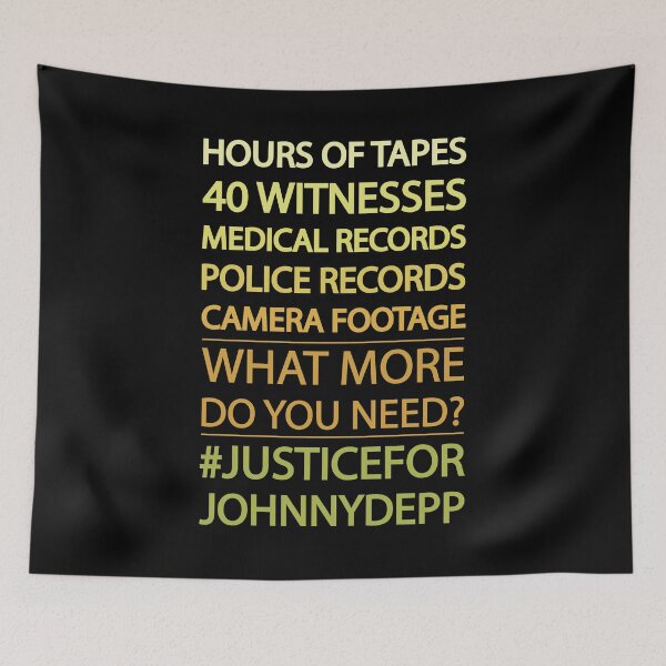 Item preview, Justice for Johnny Depp designed and sold by LookFrog.