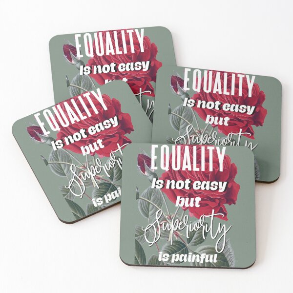 Item preview, Equality Is Not Easy But Superiority Is Painful designed and sold by Inspiretouplift.