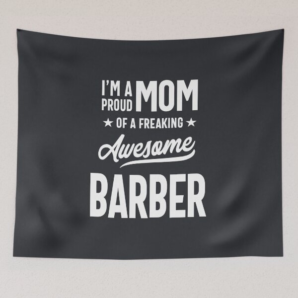 Item preview, Proud Mom Of an Awesome Barber | Mother Gift designed and sold by cidolopez.