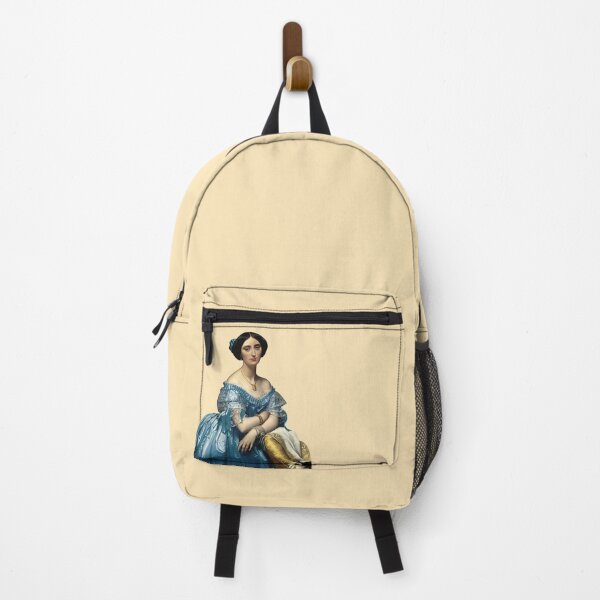 Item preview, Portrait of a Lady - Vintage Fine Art on French Vanilla Cream - Ingres designed and sold by kierkegaard.