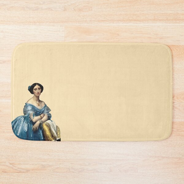 Item preview, Portrait of a Lady - Vintage Fine Art on French Vanilla Cream - Ingres designed and sold by kierkegaard.