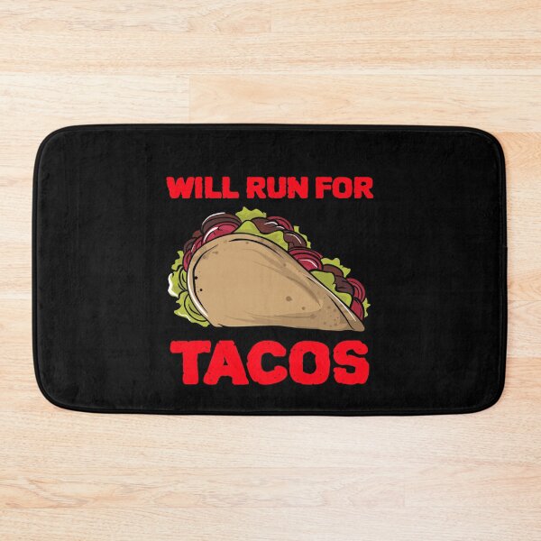 Item preview, Will Run For Tacos designed and sold by Lijo Jose.