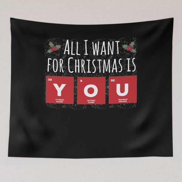 Item preview, Christmas Chemistry periodic table Chemist designed and sold by MGO-Design.