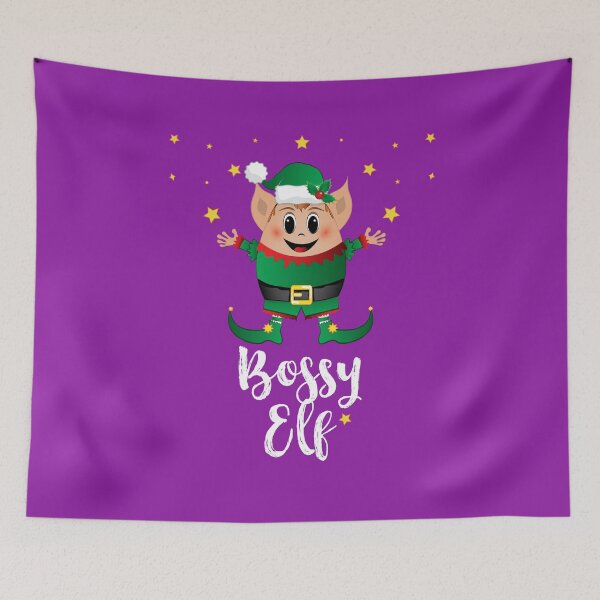 Item preview, Bossy Elf Squad Men Christmas Matching Family Xmas Group designed and sold by ZNOVANNA.