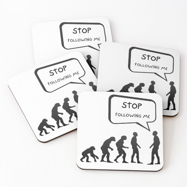 Item preview, Stop Following Me designed and sold by LADYGOODMOOD.