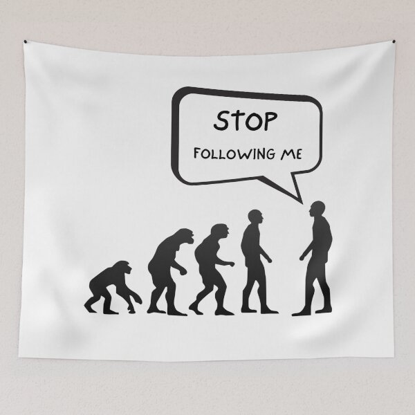 Item preview, Stop Following Me designed and sold by LADYGOODMOOD.