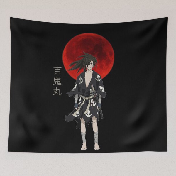 Item preview, Dororo - Hyakkimaru - Red moon. designed and sold by Goka-Art.