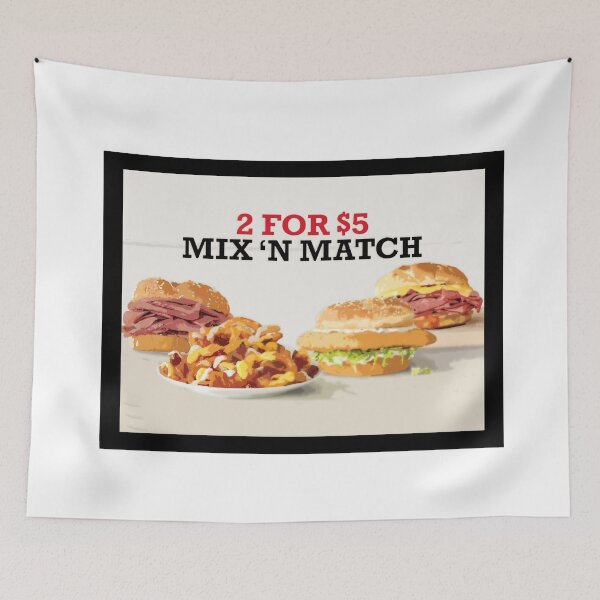 Item preview, Arby's Menu designed and sold by beckahbrooks.