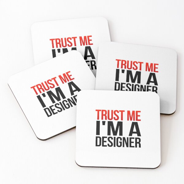 Item preview, Trust Me I'm A Designer, Graphic Designer designed and sold by Vitrina ⭐⭐⭐⭐⭐.