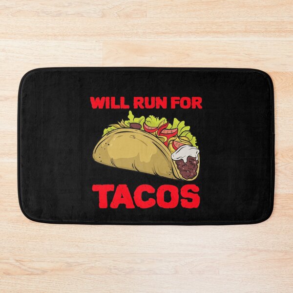 Item preview, Will Run For Tacos designed and sold by Lijo Jose.