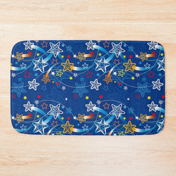 Item preview, Blue Shooting Stars Pattern designed and sold by HavenDesign.