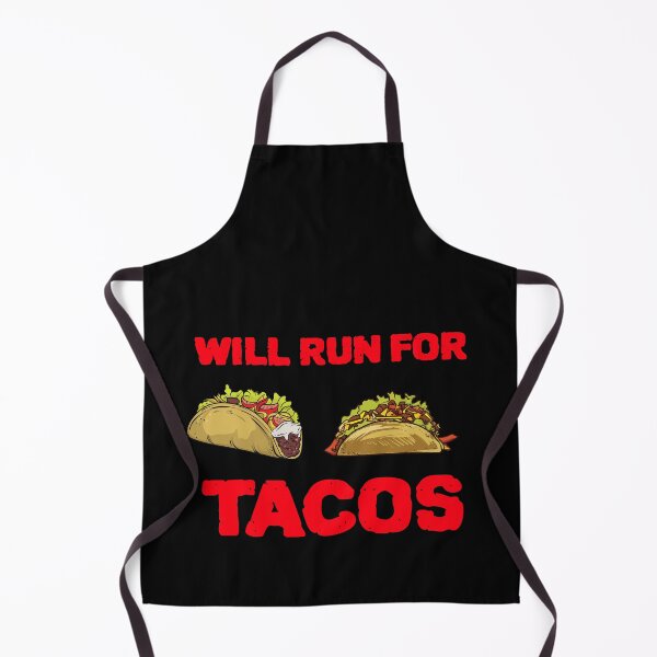 Item preview, Will Run For Two Tacos designed and sold by Lijo Jose.