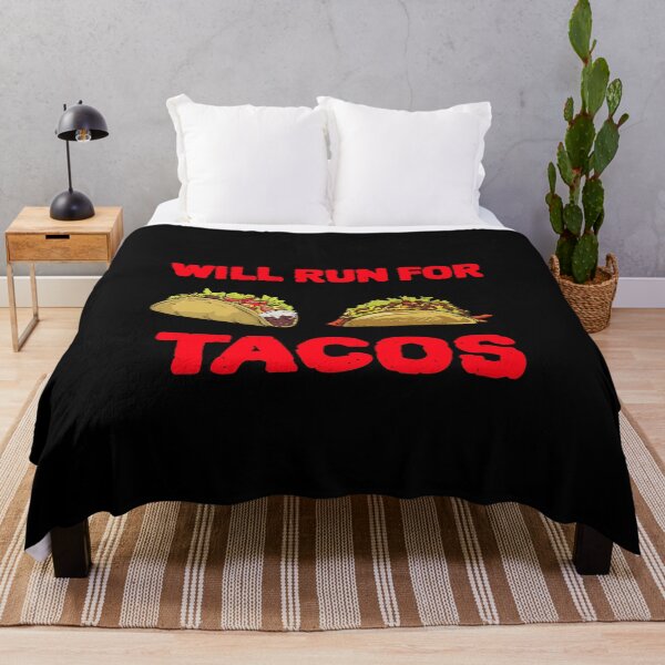 Item preview, Will Run For Two Tacos designed and sold by Lijo Jose.
