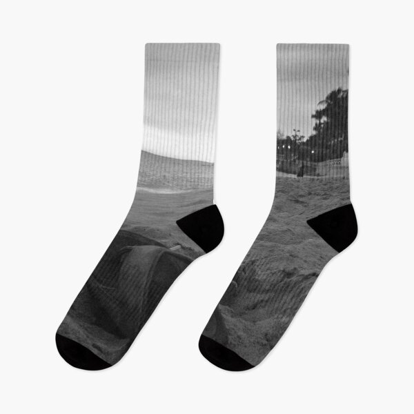 Item preview, US Virgin Islands Sunset Black and White designed and sold by RCPphotography.