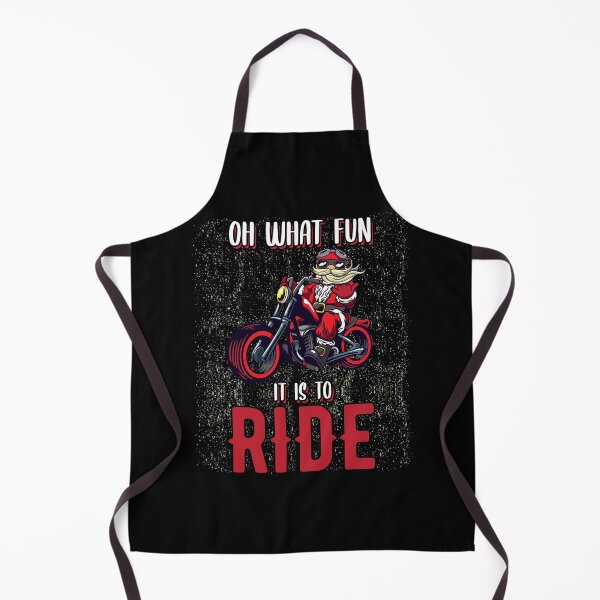 Artikelvorschau, Weihnachts-Biker-Weihnachtsmann-Motorrad entworfen und verkauft von MGO-Design.
