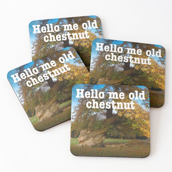 Item preview, Hello me old chestnut designed and sold by Papermouse.