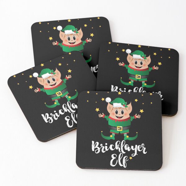 Item preview, Bricklayer Elf Squad Men Christmas Matching Family Group designed and sold by ZNOVANNA.
