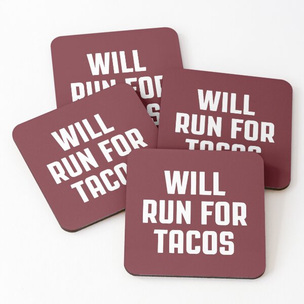 Item preview, Will Run For Tacos - Best Gift For Tacos Lovers #4 designed and sold by SalahBlt.