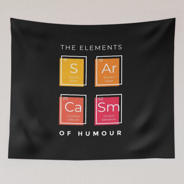 Item preview, Sarcasm The Elements Of Humour designed and sold by aliisik.
