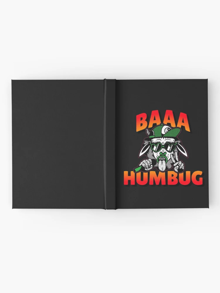 Thumbnail 2 of 3, Journal, Baaa Humbug Scrooge Sheep designed and sold by DesignsofNote.