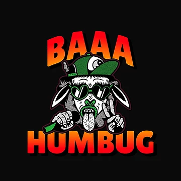 Artwork thumbnail, Baaa Humbug Scrooge Sheep by DesignsofNote