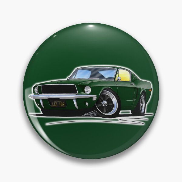 Item preview, Ford Mustang GT390 Bullitt designed and sold by Yeomans Cartoons.