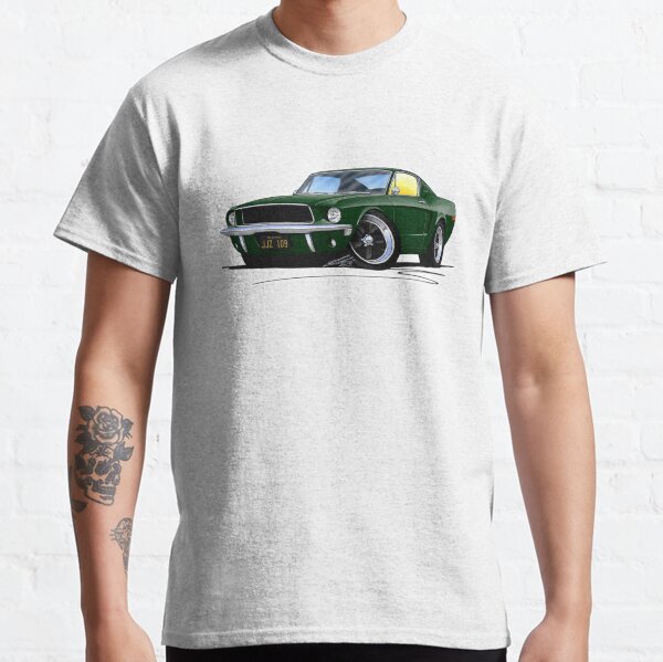 Mustang Bullitt T-Shirts for Sale | Redbubble