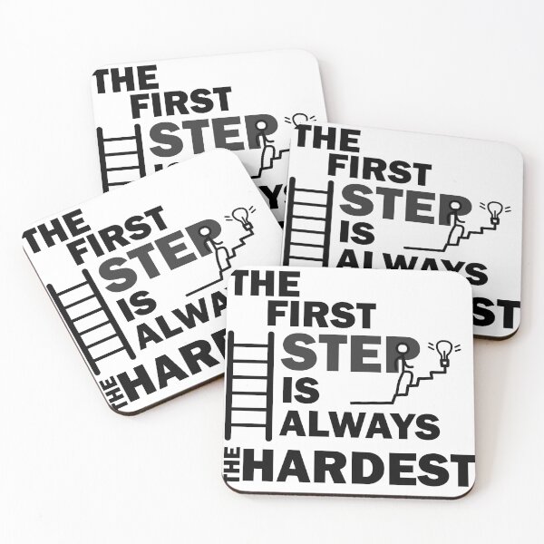 Item preview, The First Step is Always the Hardest designed and sold by yasmh.