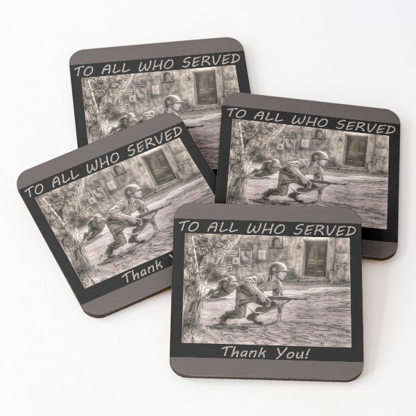 Item preview, TO ALL WHO SERVED designed and sold by Dyle Cronenweth-Warren.