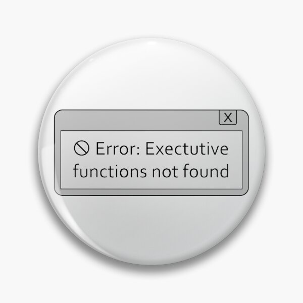 Item preview, Executive Functioning Error designed and sold by AltogetherAce.