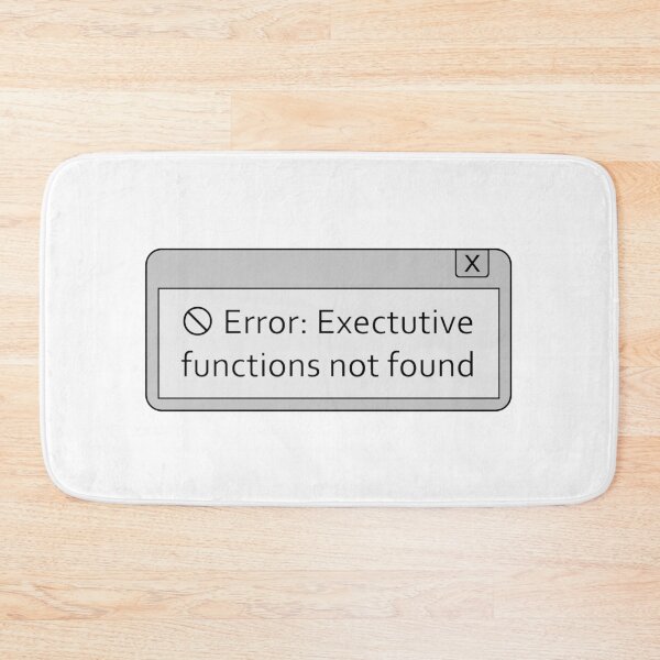 Item preview, Executive Functioning Error designed and sold by AltogetherAce.