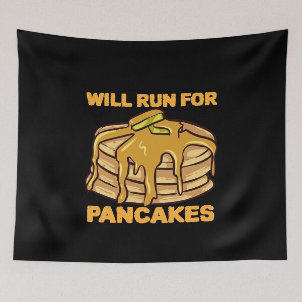 Item preview, Will Run For Pancakes designed and sold by Lijo Jose.