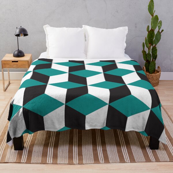 Item preview, Green and Black 3D cubes designed and sold by JessyCuba.