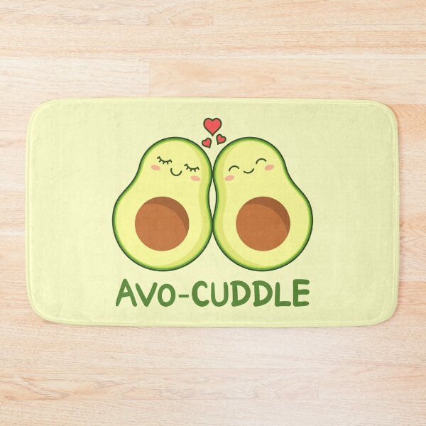 Item preview,  Two avocados cuddling. Avocado pun. designed and sold by TashaVector.