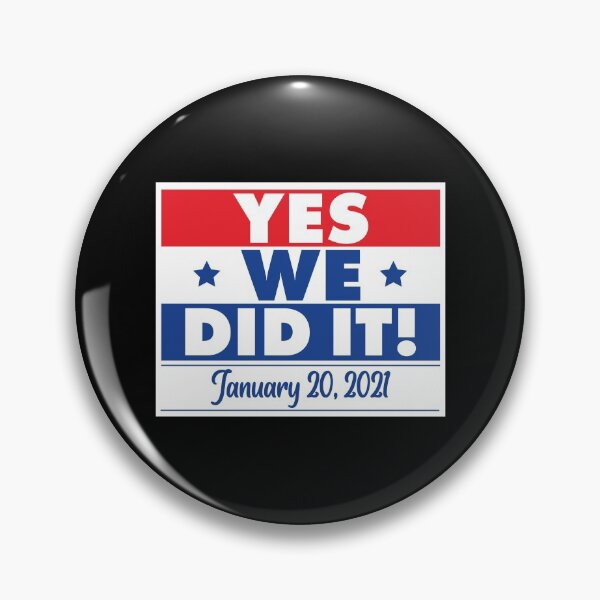 Item preview, Byedon Sign - Yes We did it January 20, 2021 designed and sold by tinypurpleland.