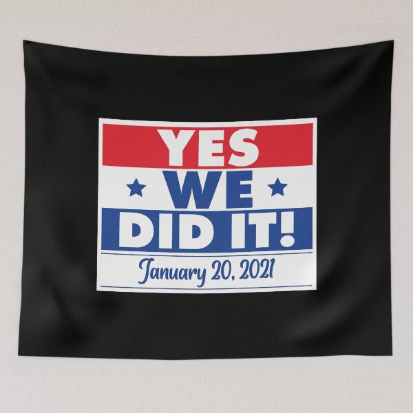 Item preview, Byedon Sign - Yes We did it January 20, 2021 designed and sold by tinypurpleland.