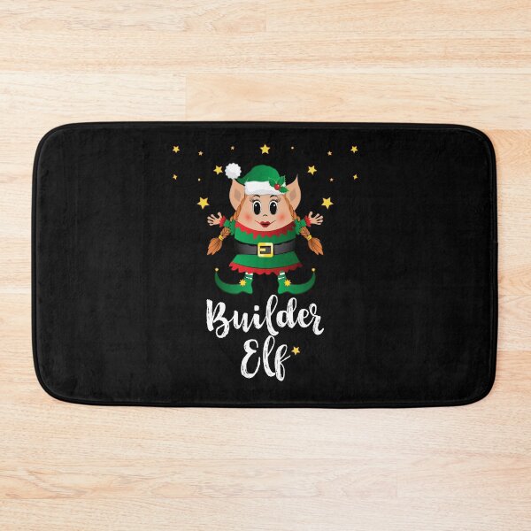 Aperçu de l'œuvre Builder Elf Squad Femmes Noël Matching Family Xmas Group créée et vendue par ZNOVANNA.