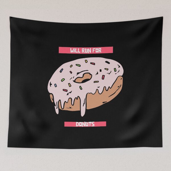 Item preview, Will Run For Donuts designed and sold by Lijo Jose.