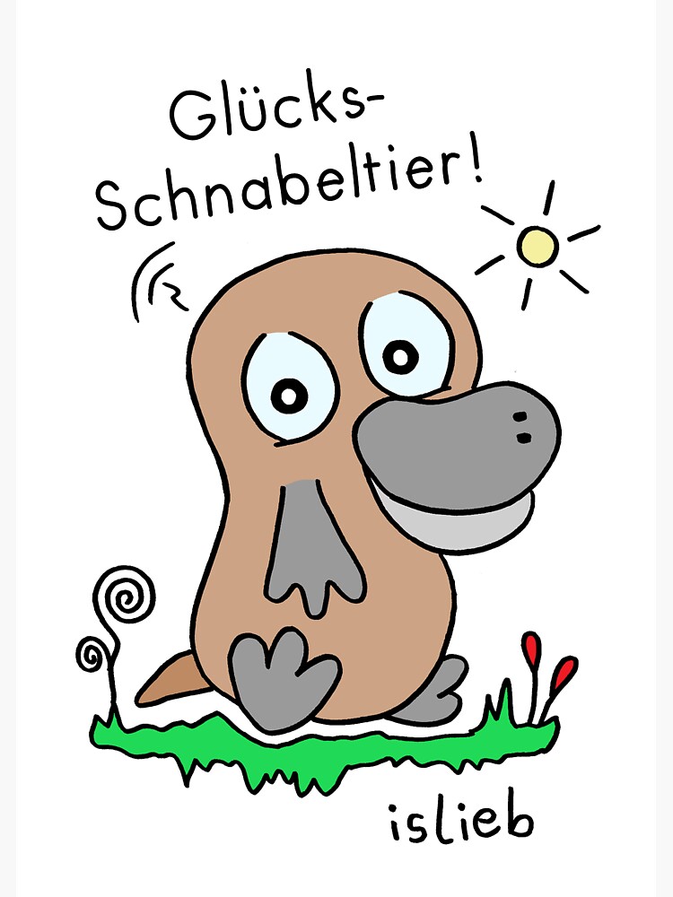 Schnabeltier-Magnet von islieb