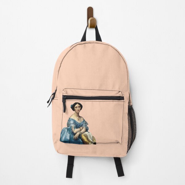 Item preview, Portrait of a Lady - Vintage Fine Art on Pale Blush - Ingres designed and sold by kierkegaard.