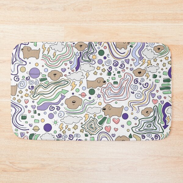 Item preview, Colored Dog Pattern designed and sold by viv-trinh.