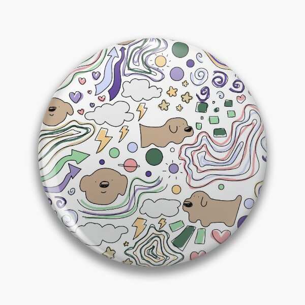 Item preview, Colored Dog Pattern designed and sold by viv-trinh.
