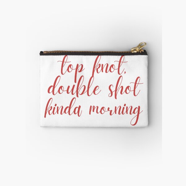 Item preview, Top knot, double shot kinda morning  designed and sold by Abbara.