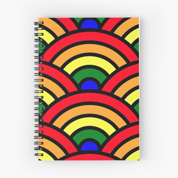 Item preview, Rainbow Seigaiha Large designed and sold by Sybille-Yates.