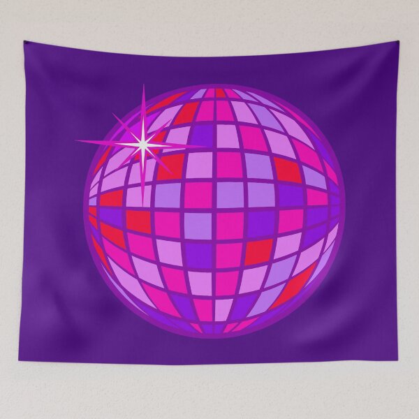 Item preview, Disco ball purple  designed and sold by shtem.