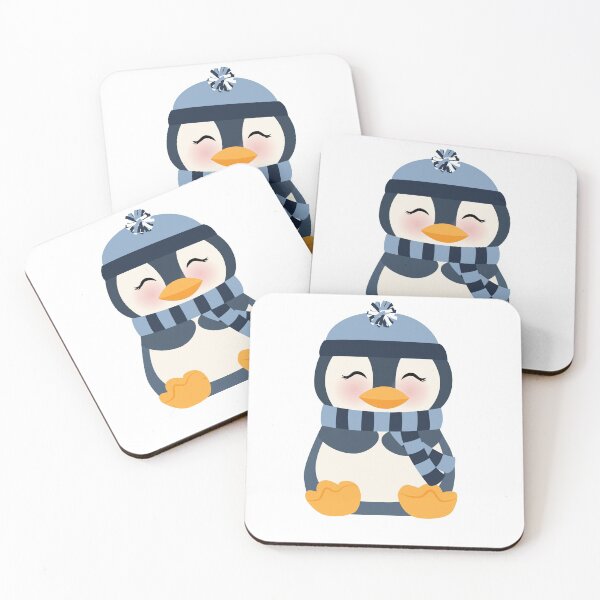 Artikelvorschau, penguin with blue hat/scarf entworfen und verkauft von art-hollah.