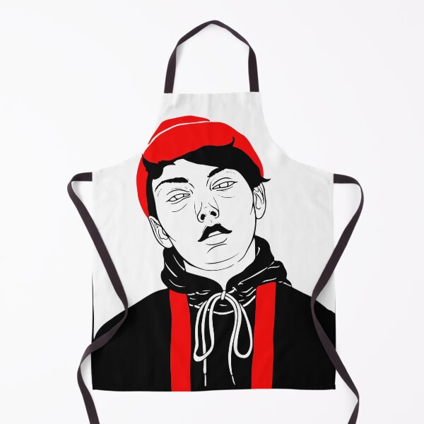 Item preview, BABY JEY, NVSCVR, Chilean ragpick portrait illustration, unique design designed and sold by inker20.