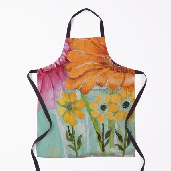 Item preview, Gerber Daisy Retro Glass Painting designed and sold by mary hughes.