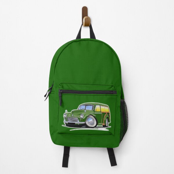 Item preview, Morris Minor Traveller Green designed and sold by Yeomans Cartoons.